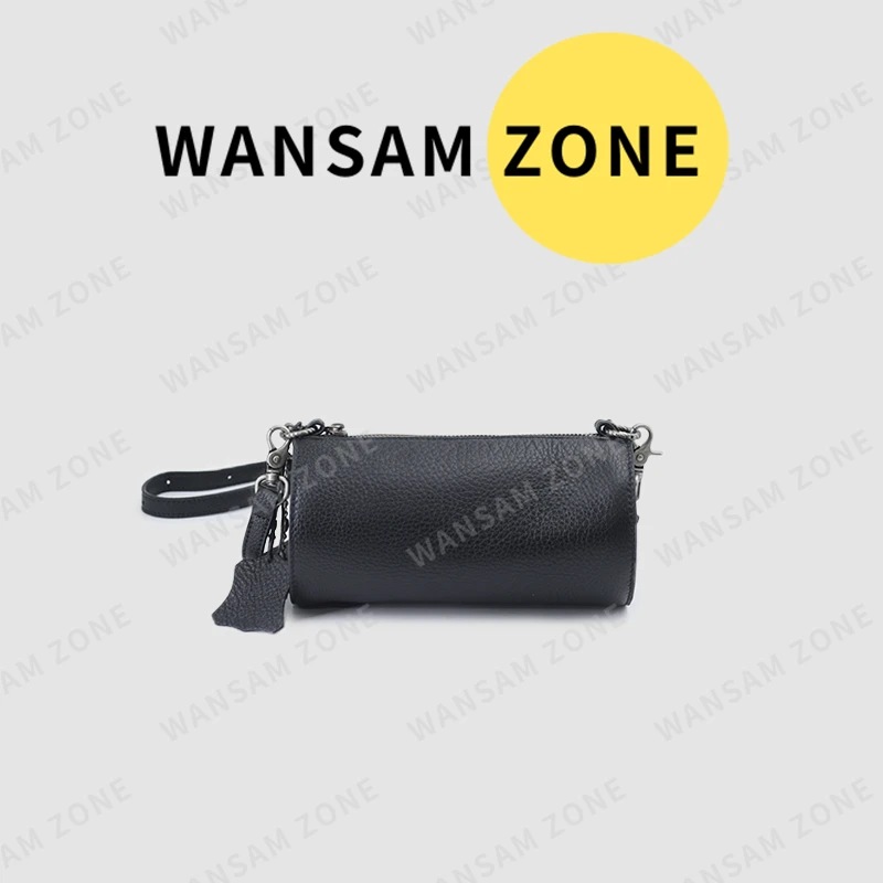 【笔筒】全新升级笔筒包十字花刺绣带链条底长20cm可斜挎V882