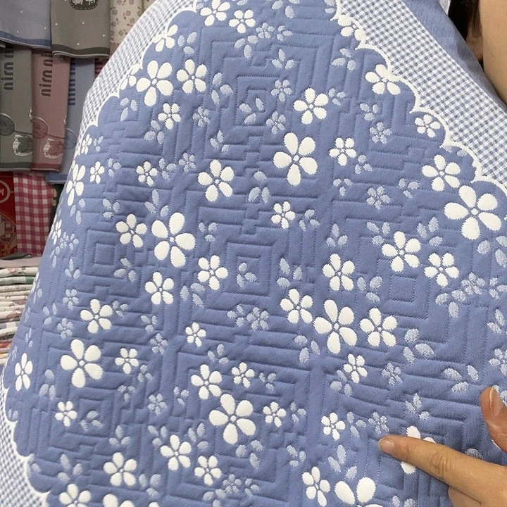 棉特价蓝色小雪花