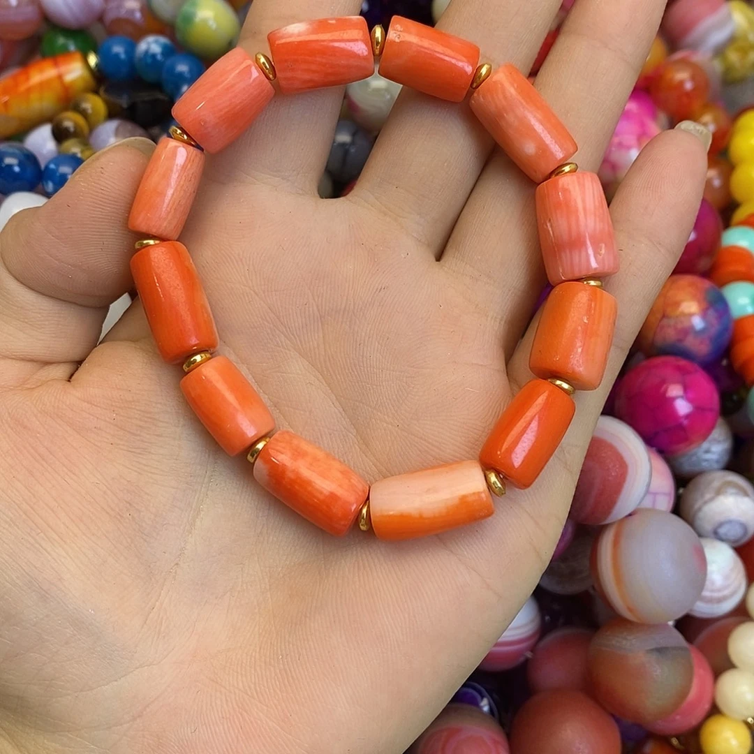 玛瑙/玉髓未镶嵌珠宝半成品成品一个串