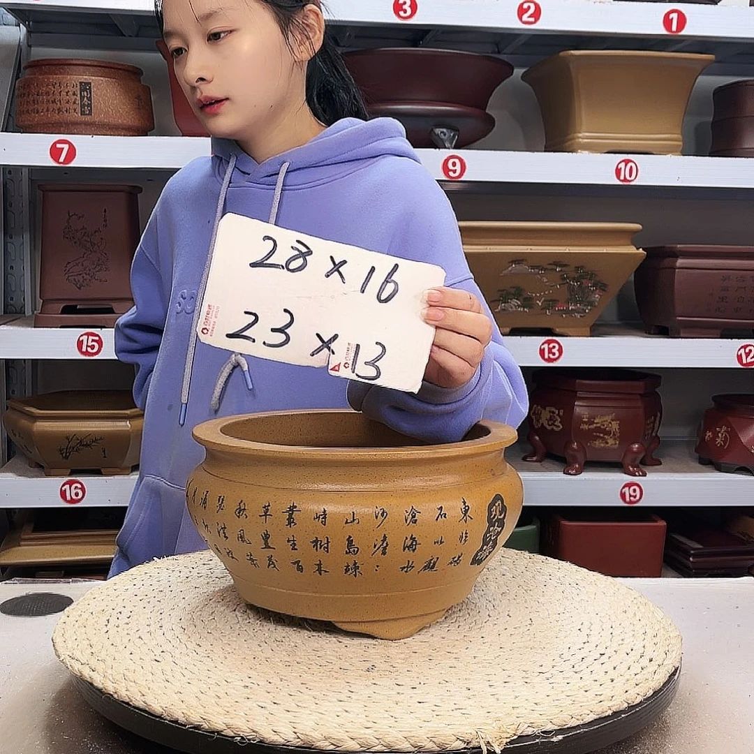 花盆紫砂紫砂花盆