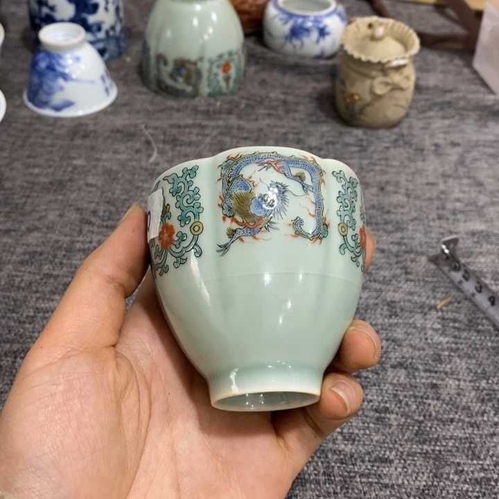 紫砂茶杯非常漂亮好看的碗