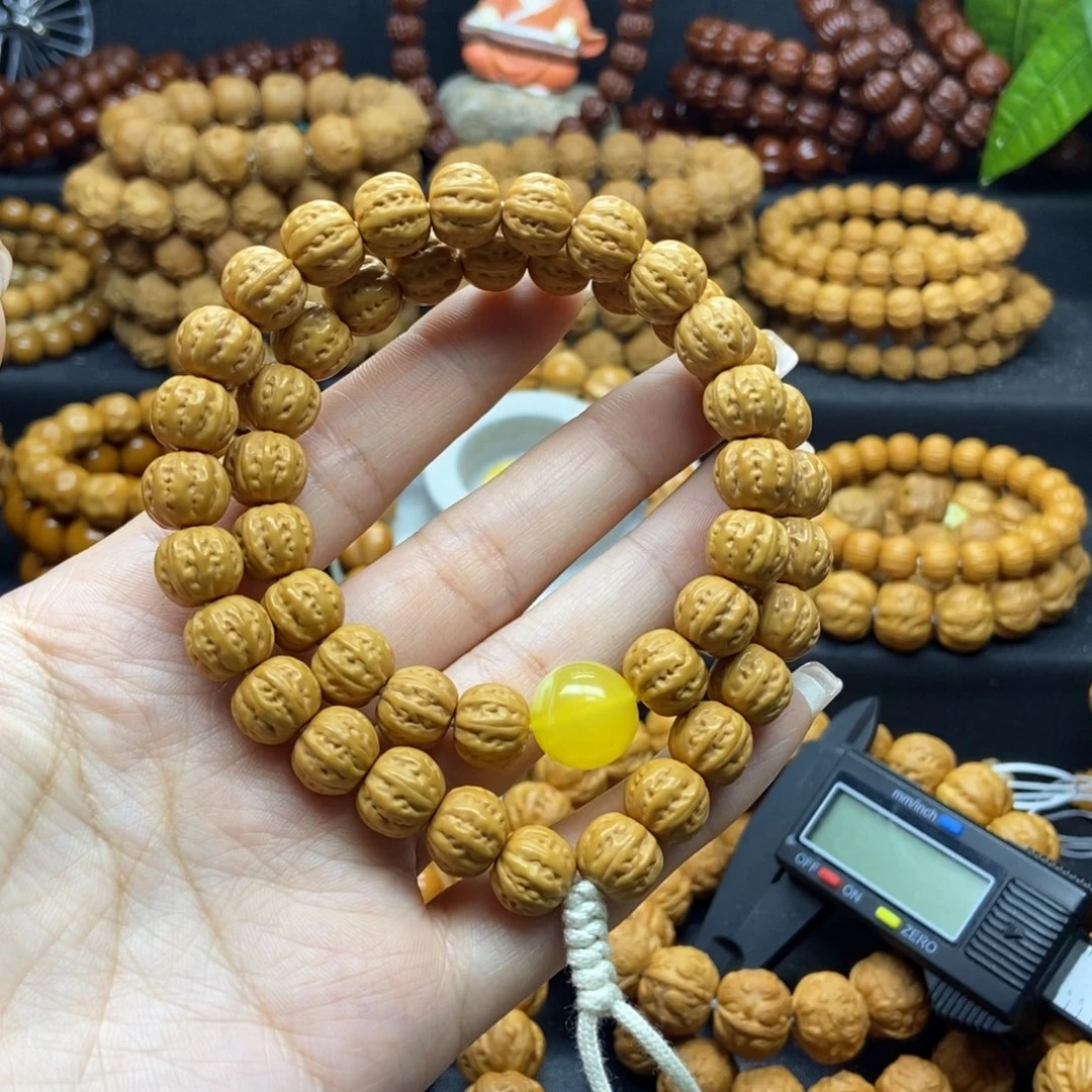 猴头核桃手串悠**尘肉筋八棱手chi