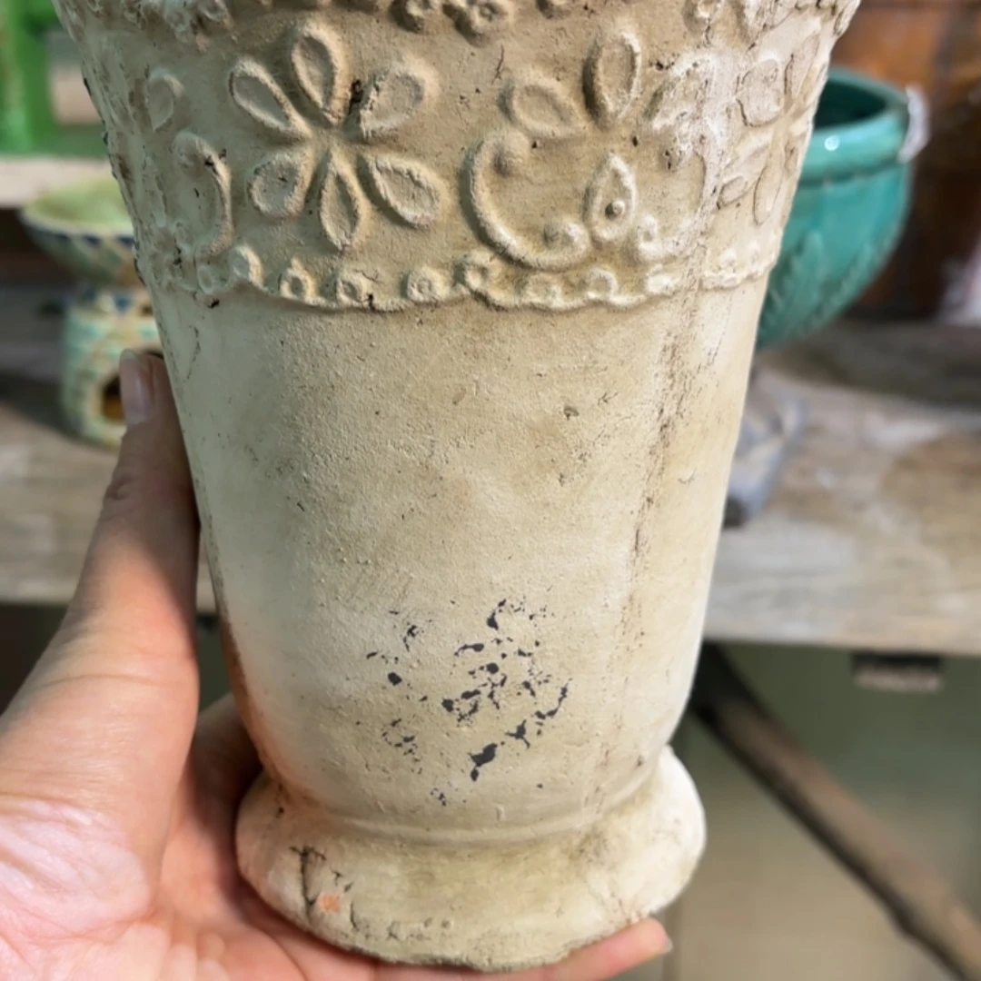 许纯的花房 小碎花白色