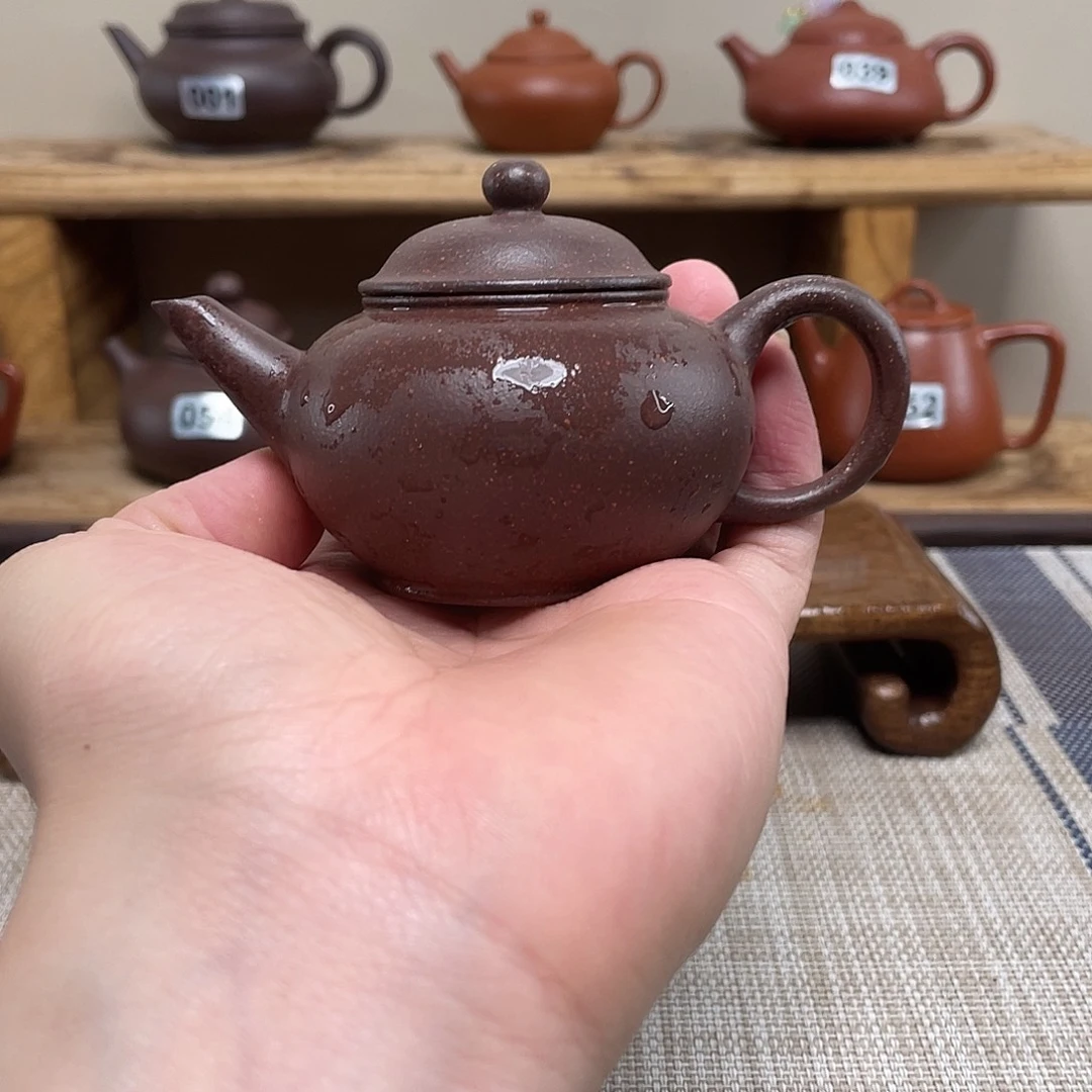 恒***源茶壶紫砂原矿手工紫砂壶