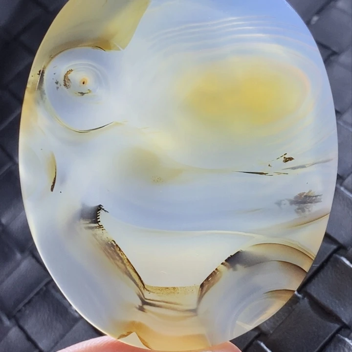 玛瑙/玉髓吊坠(不含链)未镶嵌@*辉