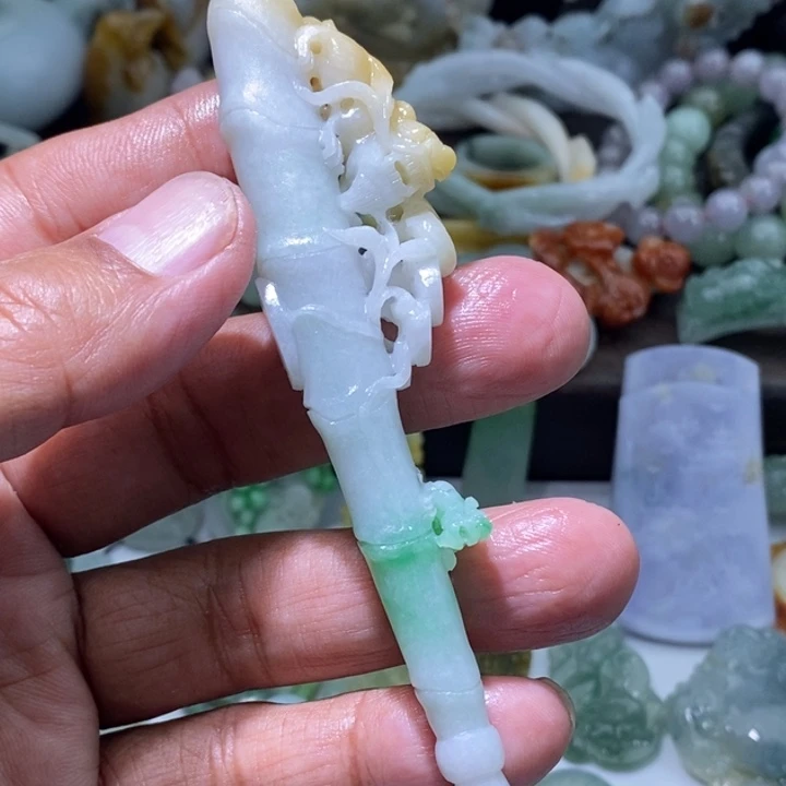 定制翡翠未镶嵌毛货