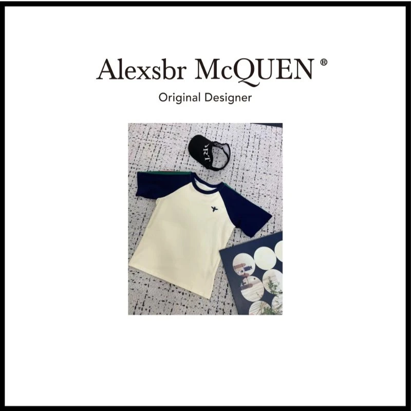 YDD•「D478」2024夏季新显瘦撞色T恤修身百搭显瘦上衣VS-4503