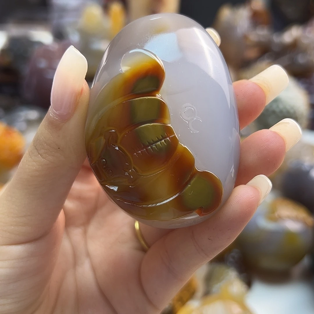 玛瑙/玉髓未镶嵌颈饰