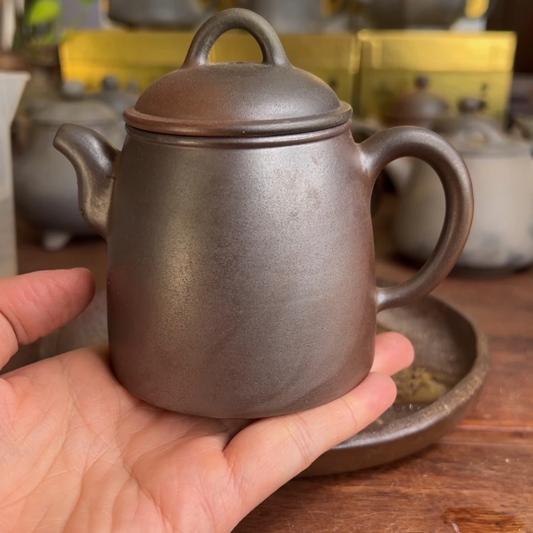 贵台龙窑柴烧茶壶A46