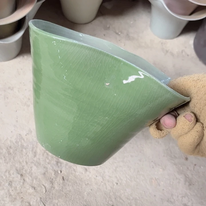 瓶口18高14 景德镇陶瓷学院满29包邮