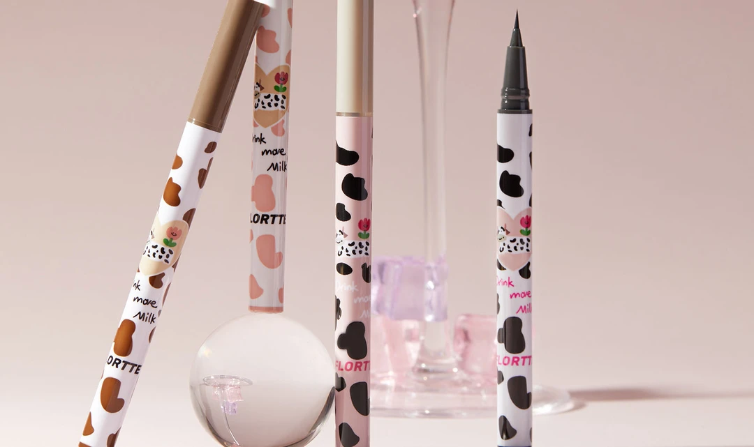 花洛莉亚眼线笔卧蚕笔阴影笔奶牛白色哇塞好细防水不晕染落利亚女