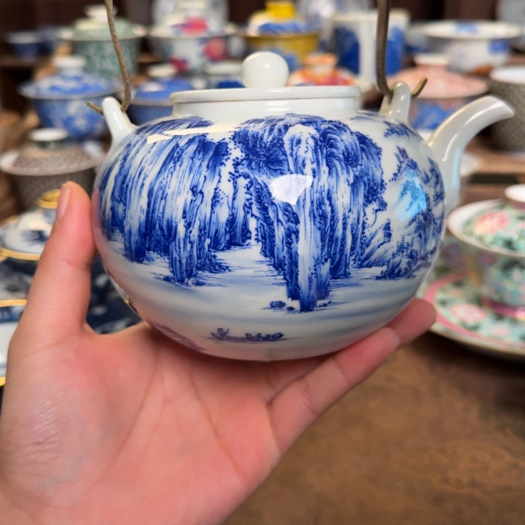 纯手工手绘陶瓷茶具