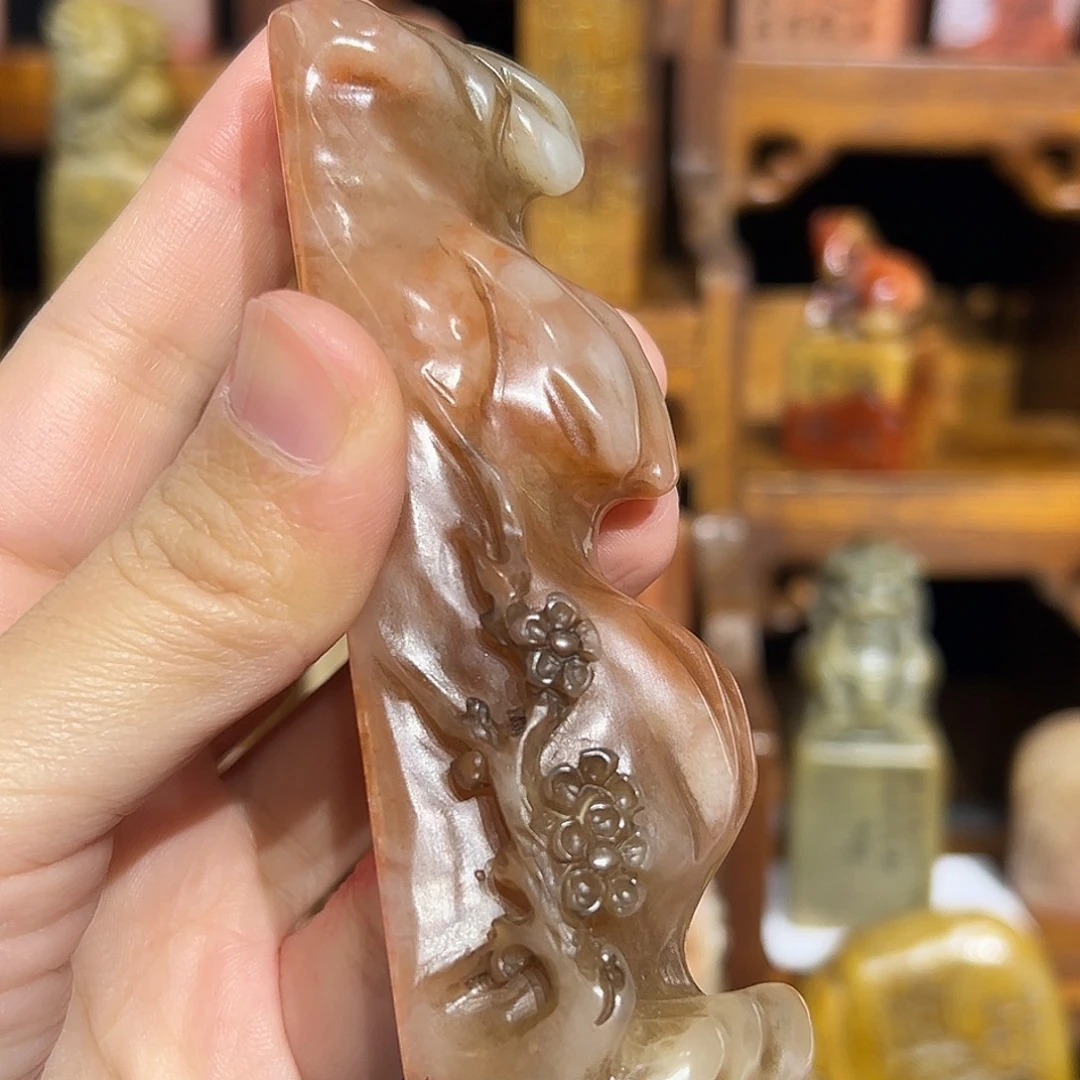 寿山石印石寿山石是山山水水