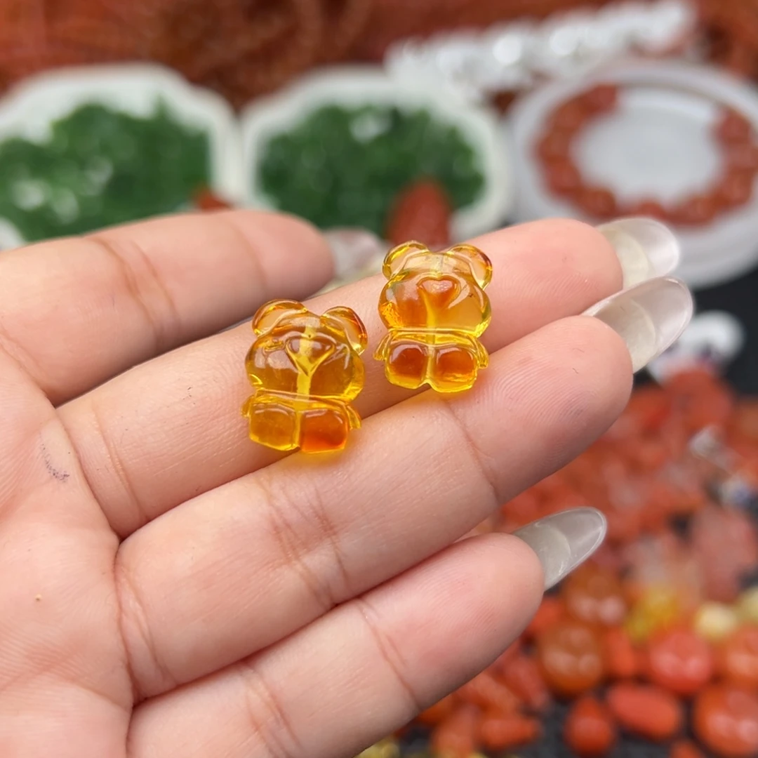 琥珀未镶嵌吊坠(不含链)