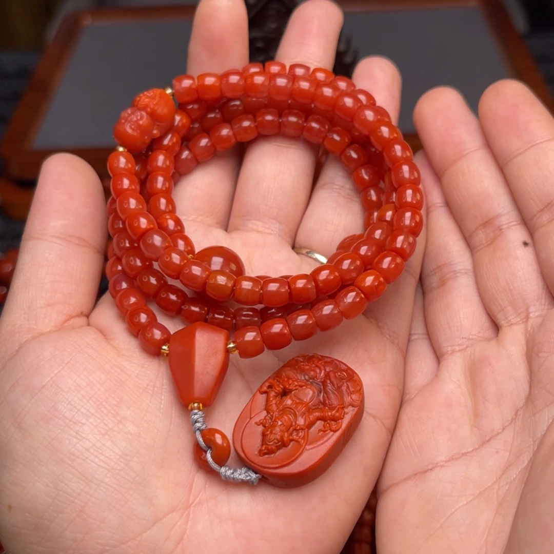 南红玛瑙卡6➕尺寸未镶嵌