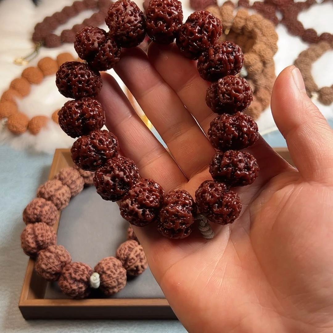 手串金刚菩提飞碟梅花超头23