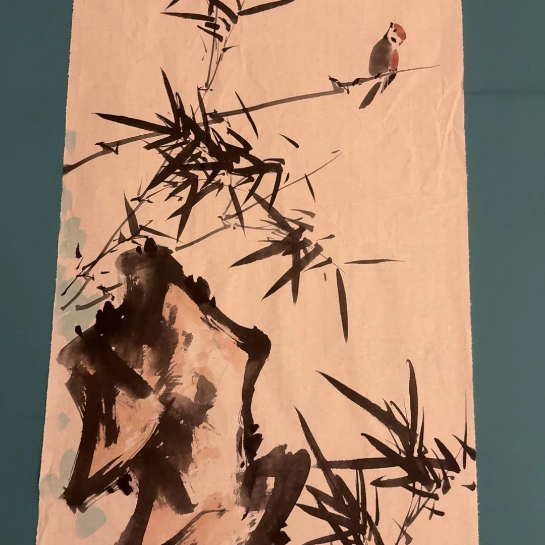国画溥老师老师作品画作