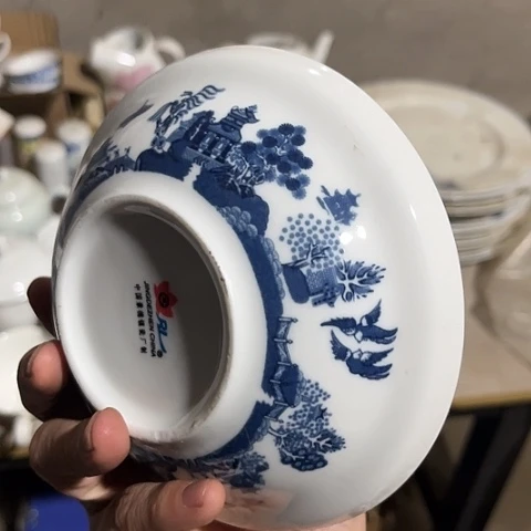 陶瓷6寸盖碗一个陶瓷