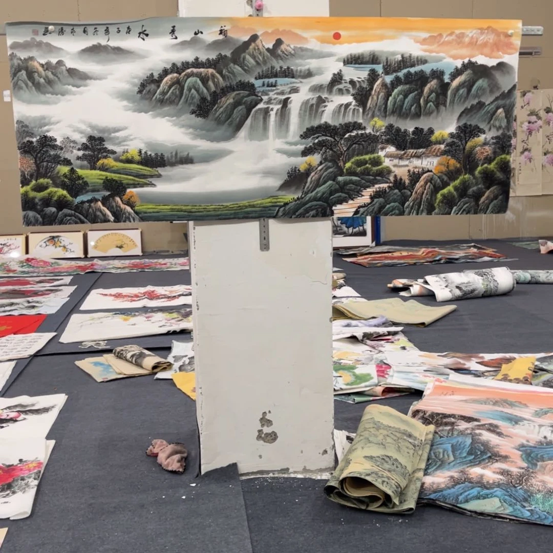 国画处理作品看好再拍哦