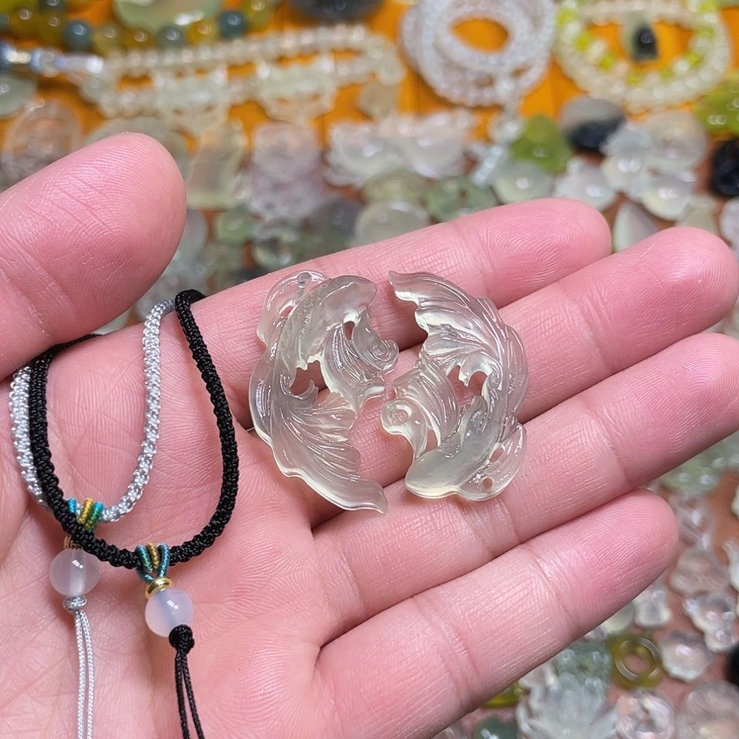 蛇纹石玉吊坠未镶嵌阿***o