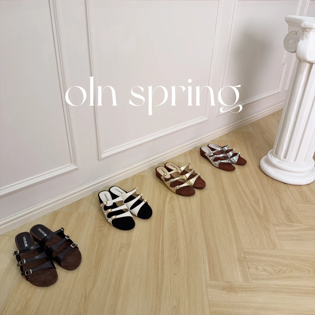 oln spring ｜韩式勃肯“5cm”松弛感厚底百搭韩系勃肯款凉拖