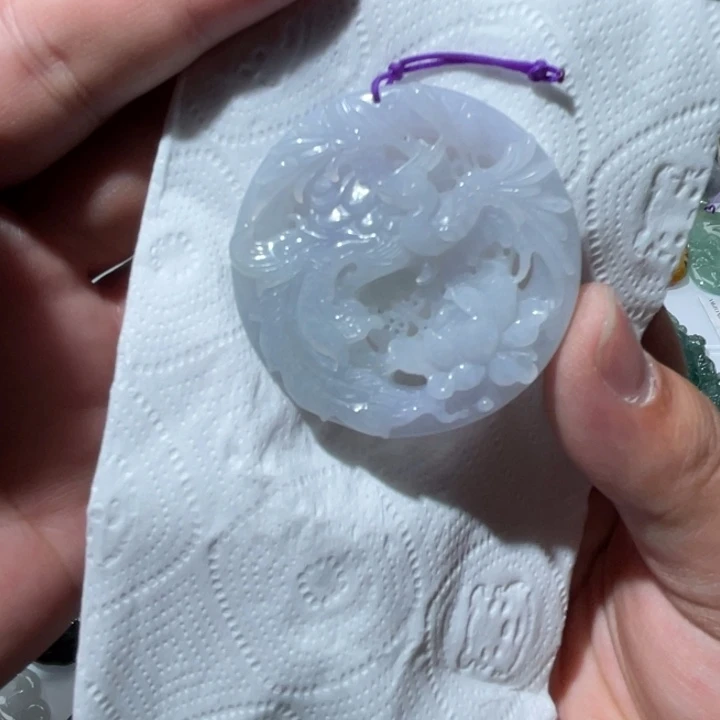 翡翠颈饰未镶嵌天然