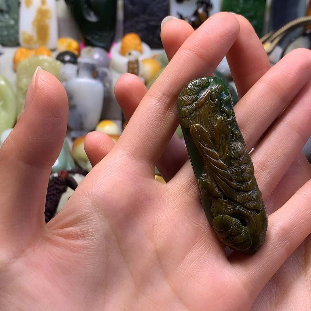 颈饰未镶嵌和田玉