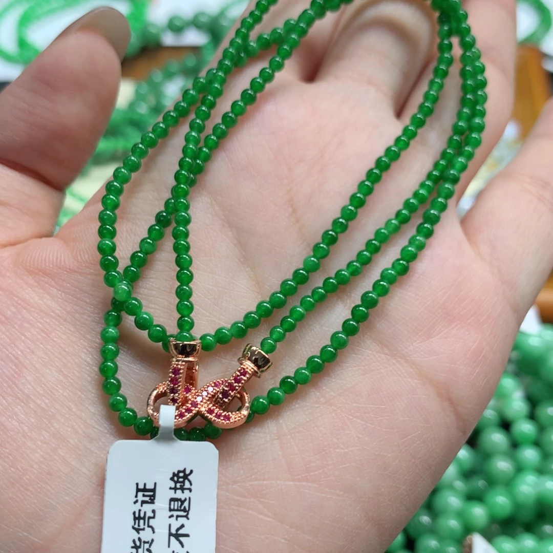 未镶嵌手链翡翠翡翠