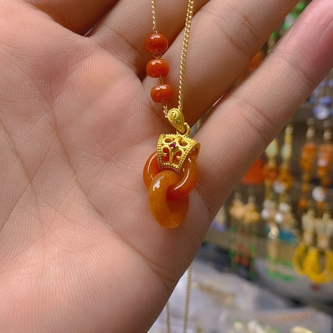翡翠合金耳饰翡翠