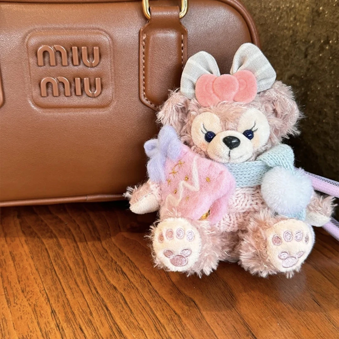 包包挂件卡通可爱玩偶毛绒小熊公仔钥匙扣挂饰装饰圣诞创意礼物