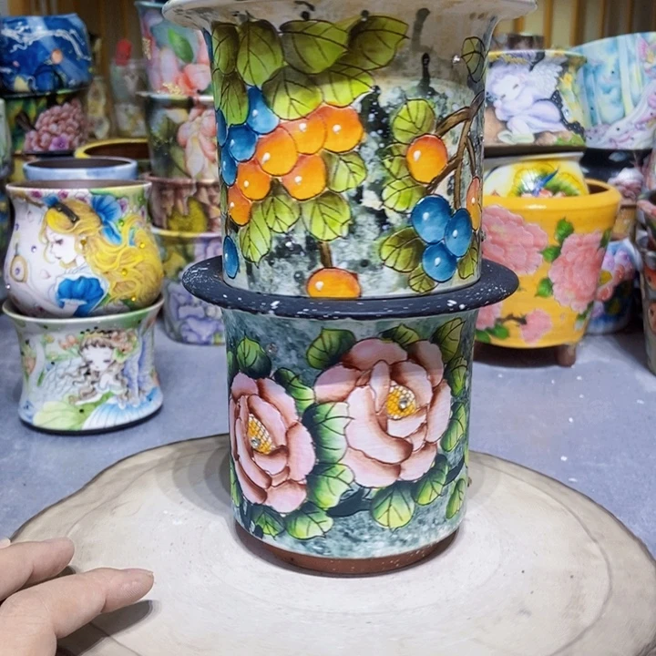 景德镇艺术手绘作品