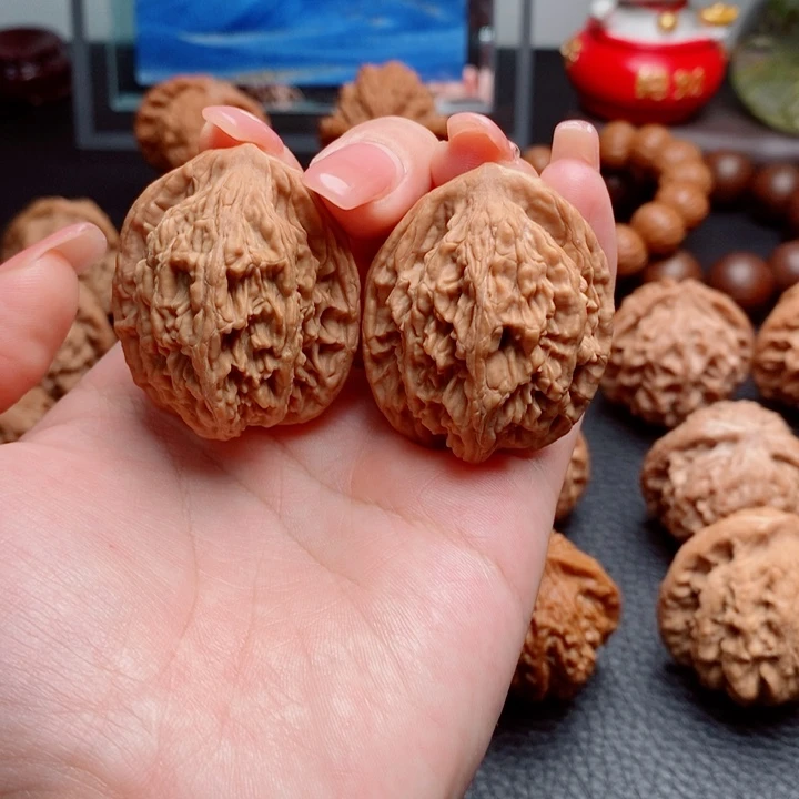 把件文玩核桃麦虎35