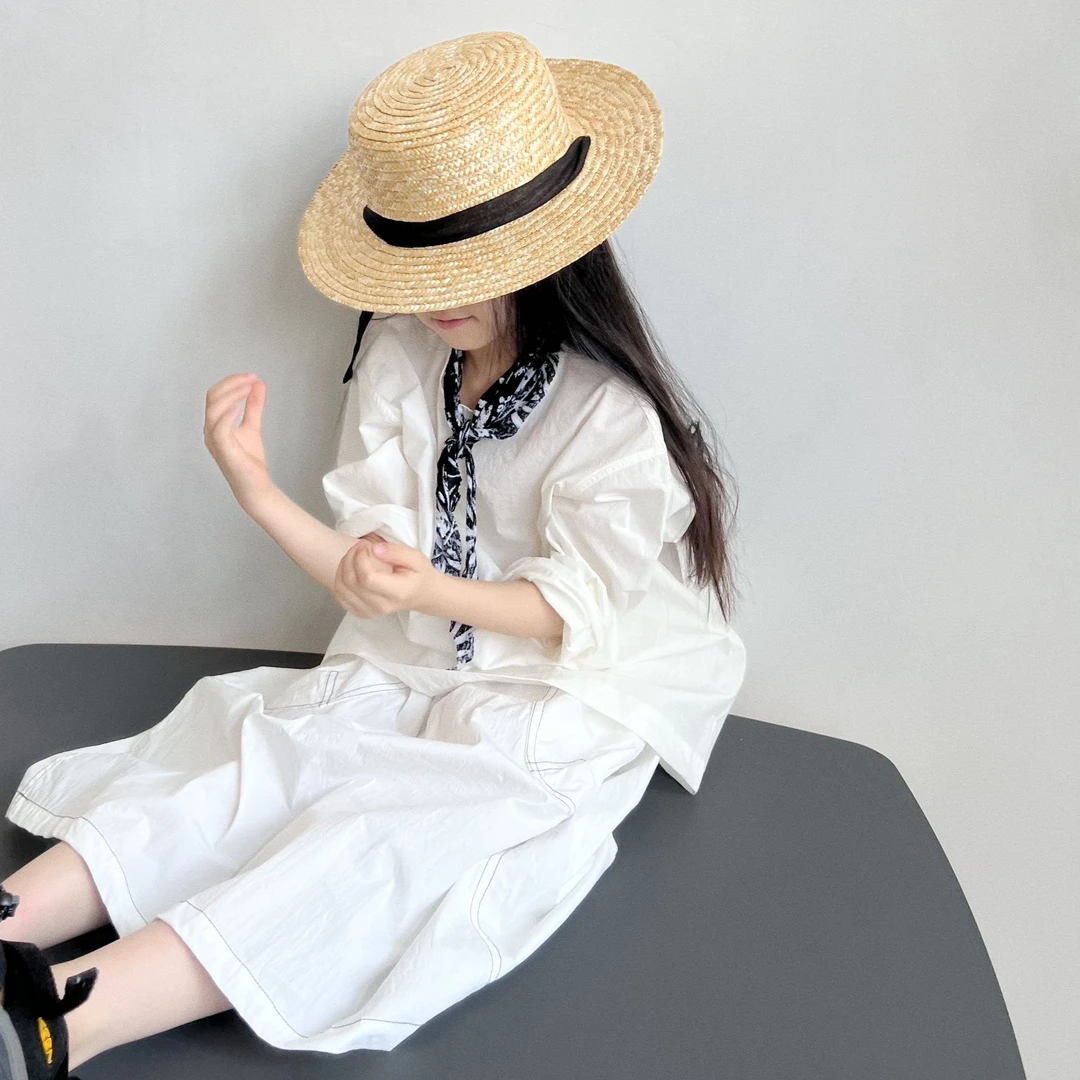 miniwhy亲子童装 | 宽松自在明线设计工装半身裙 穿它1~3年 25夏