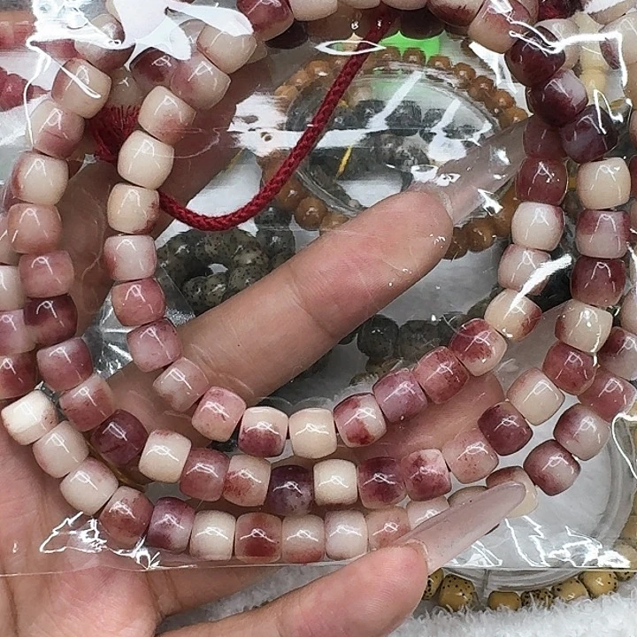 星月菩提手串373紫血驼骨87直108