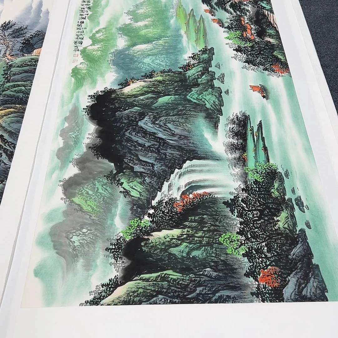 七***纪国画精品书画作品