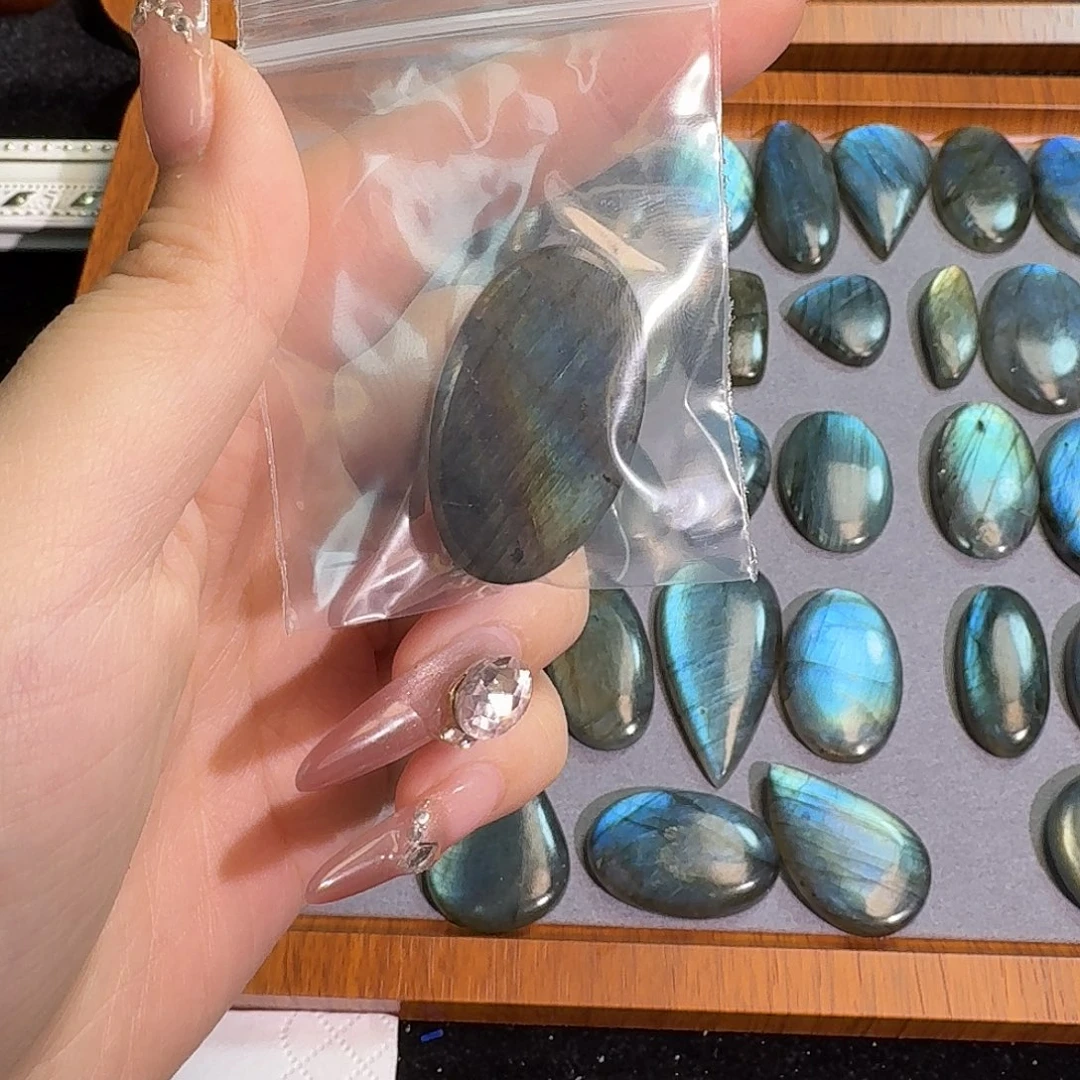 拉长石吊坠未镶嵌星***✨