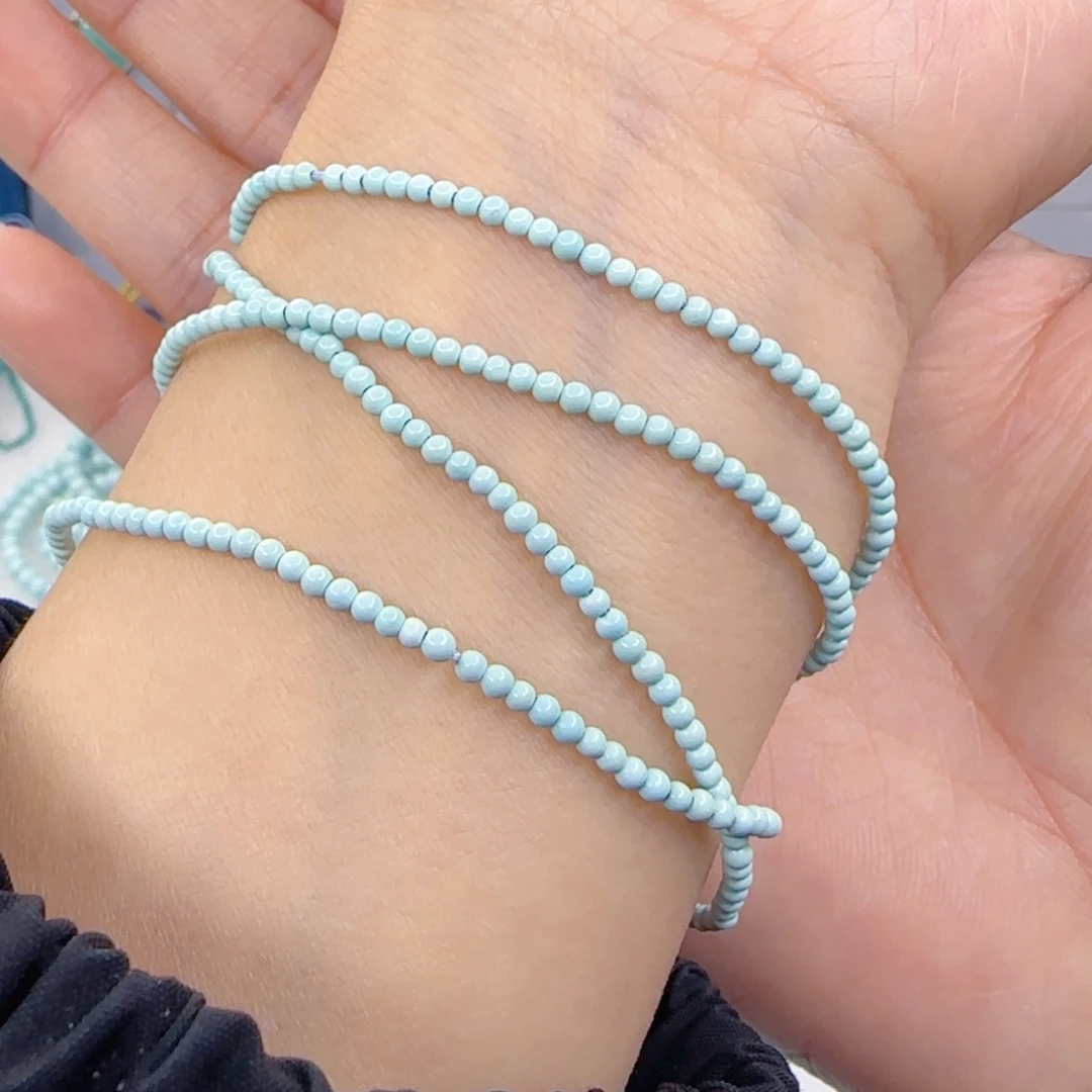 绿松石未镶嵌颈饰