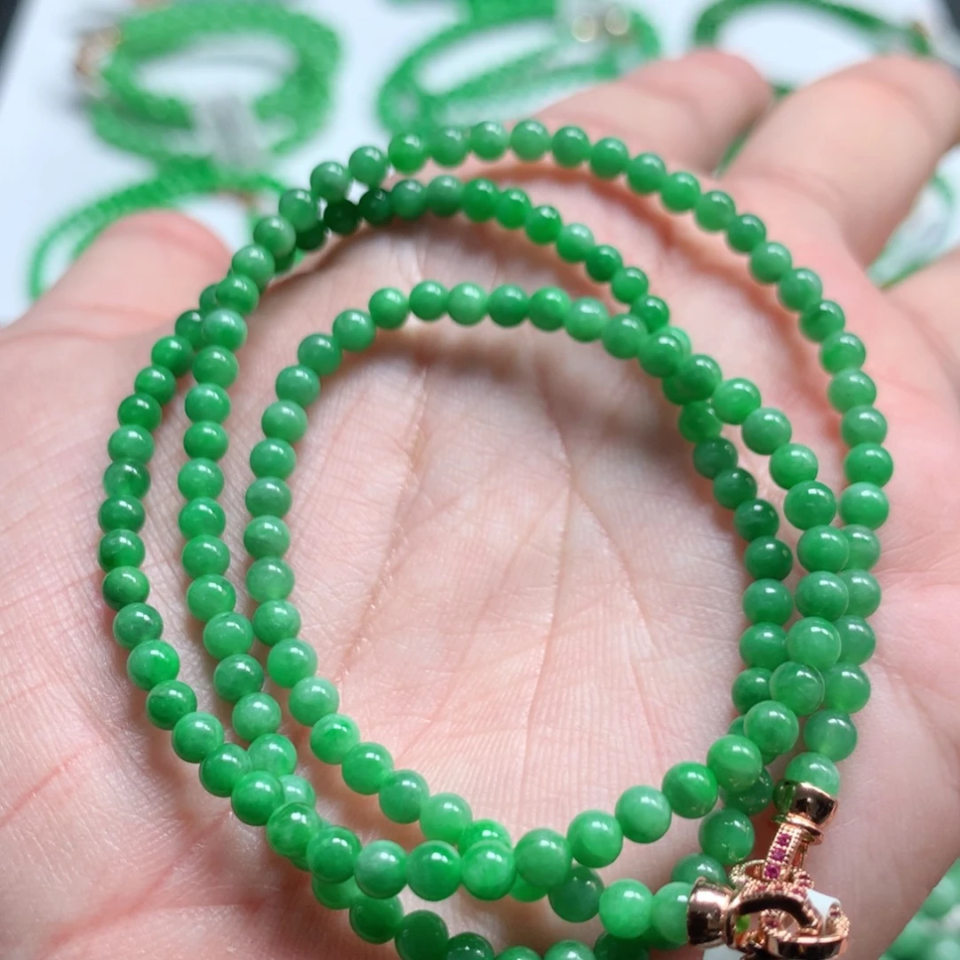 翡翠未镶嵌手链翡翠