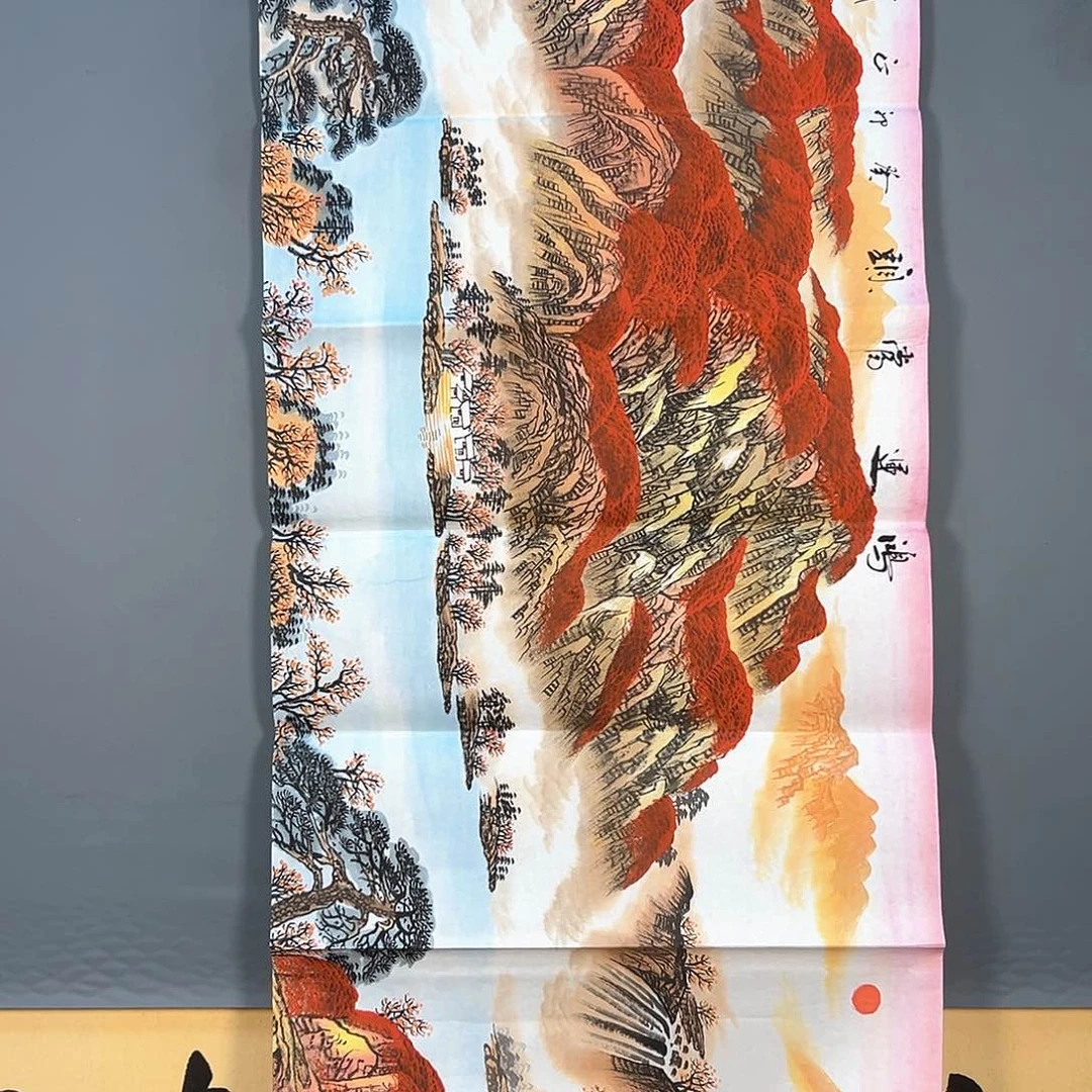 国画972 花鸟和蝴蝶在这里生活