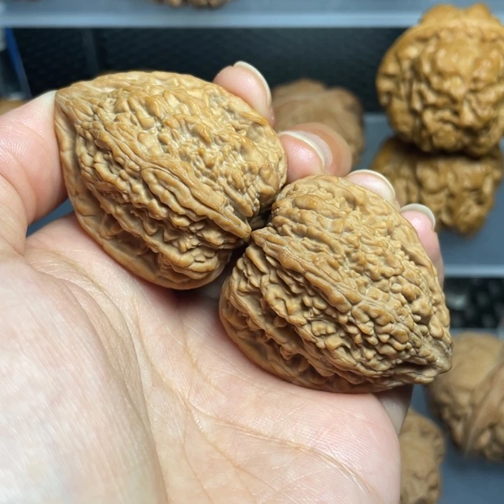 花***卉把件文玩核桃36塔尖