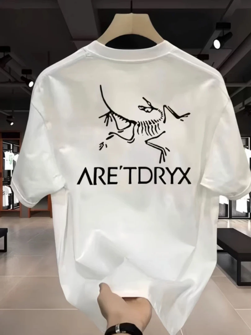 888【海外撤柜】新款茑短袖 圆领大图 圆领个性情侣款  {发正标}