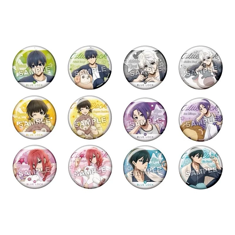 日谷《蓝色监狱》星座ver 坐姿吧唧徽章盲盒