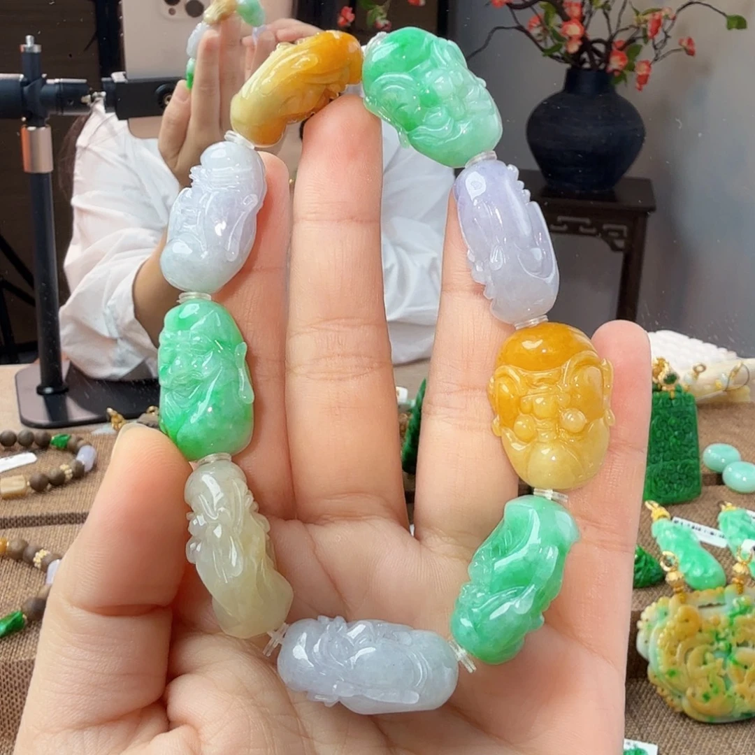 翡翠未镶嵌手串福利