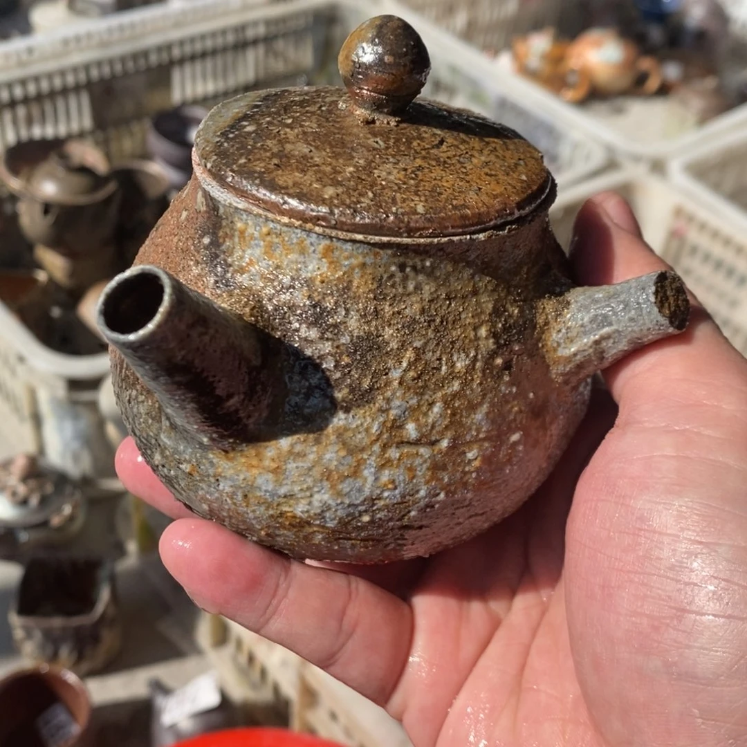 陶园柴烧 精品高货。108瑕摆件