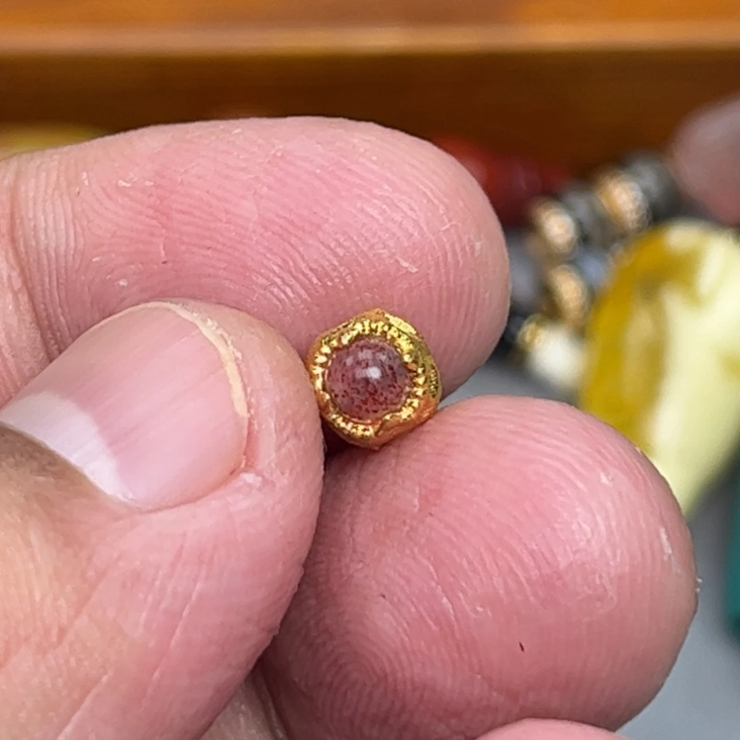 18K金镶嵌玛瑙/玉髓珠宝奇石t****81