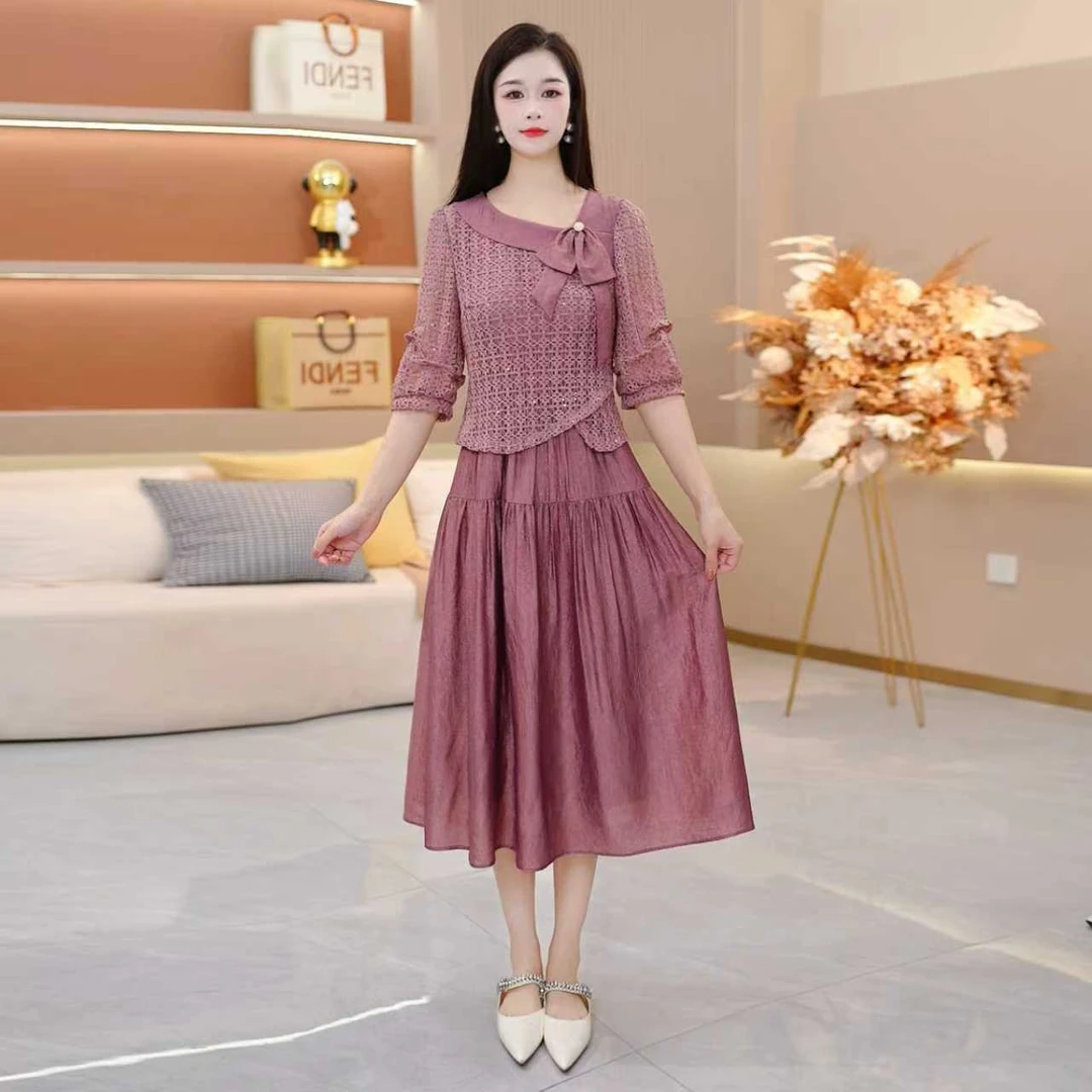 【SJYH2913】早秋新款套装裙两件套时尚优雅减龄洋气套装