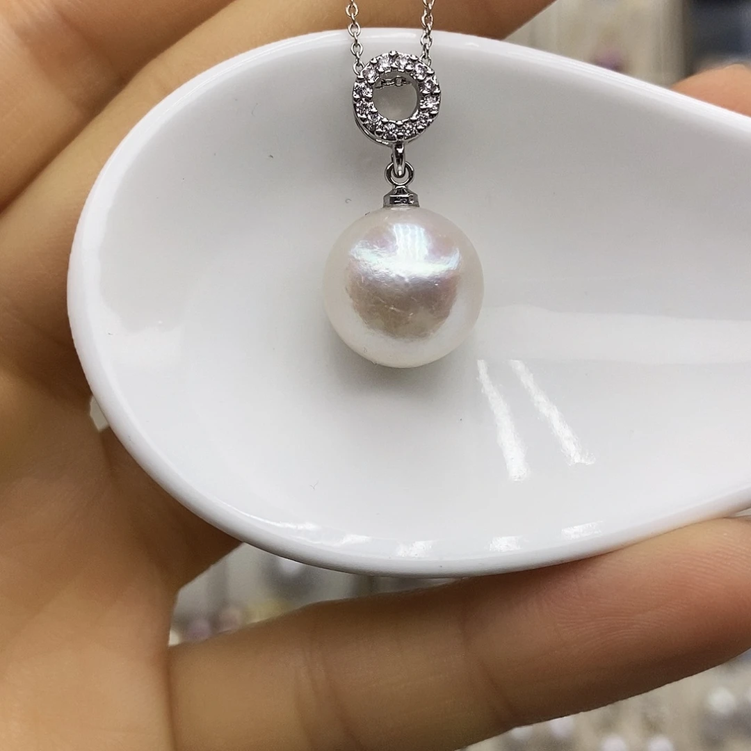 淡水珍珠颈饰合金