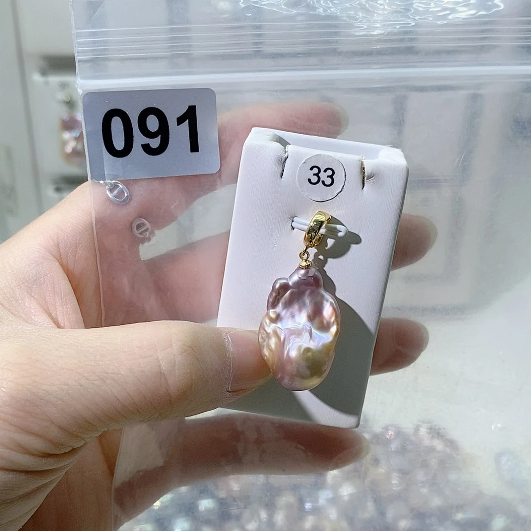 淡水珍珠合金颈饰