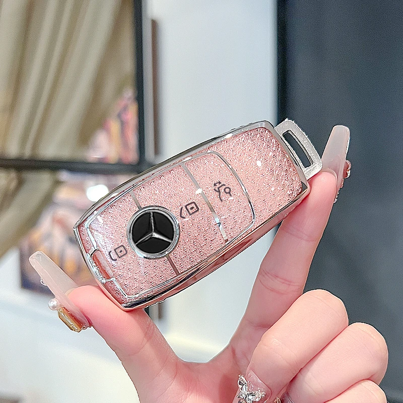 奔驰e300l钥匙套a200l车glc260壳gla扣glb200 e260女c260l gle350