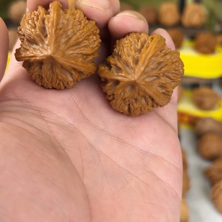 吊坠文玩核桃35尺全品无修玉龙粗筋三棱